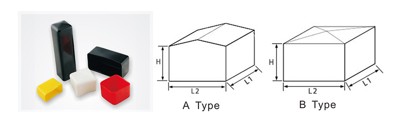 rhi plastic caps and copper busbar